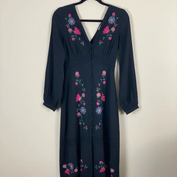 sachin and babi light blue dress ASOS | Dresses | Asos Design Embroidered Maxi Dress